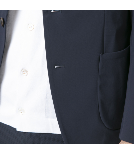 RRD - Blazer bleu marine en tissu technique