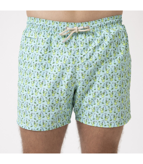 MC2 SAINT BARTH - Maillot de bain bleu turquoise "Mojito"