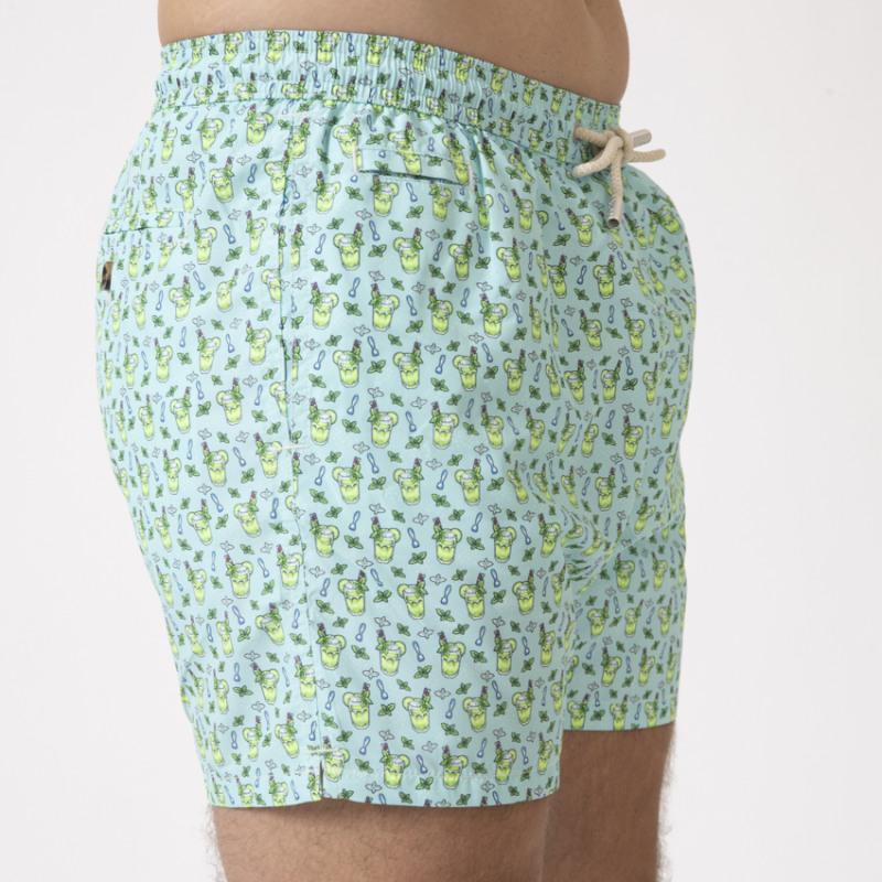 MC2 SAINT BARTH - Maillot de bain bleu turquoise "Mojito"