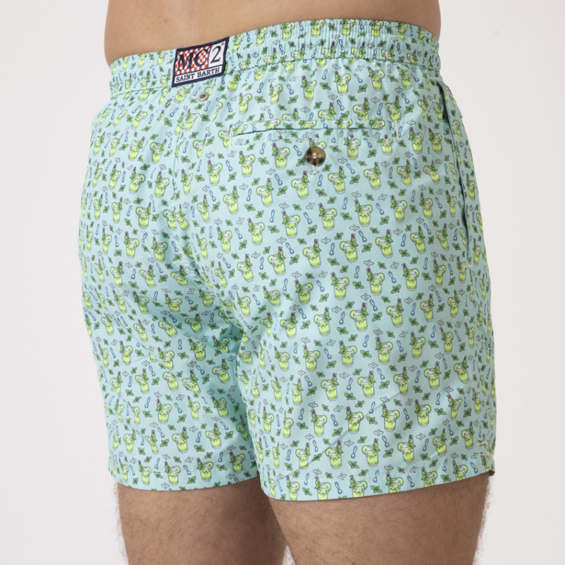 MC2 SAINT BARTH - Maillot de bain bleu turquoise "Mojito"