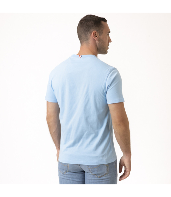 MC2 SAINT BARTH - T-shirt bleu "Drink Gin Lemon"