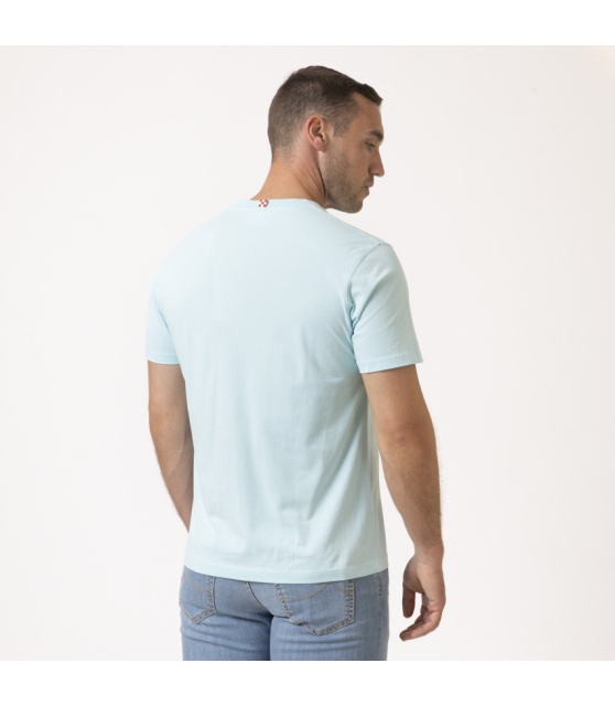 MC2 SAINT BARTH - T-shirt bleu turquoise "Drink Tequila"