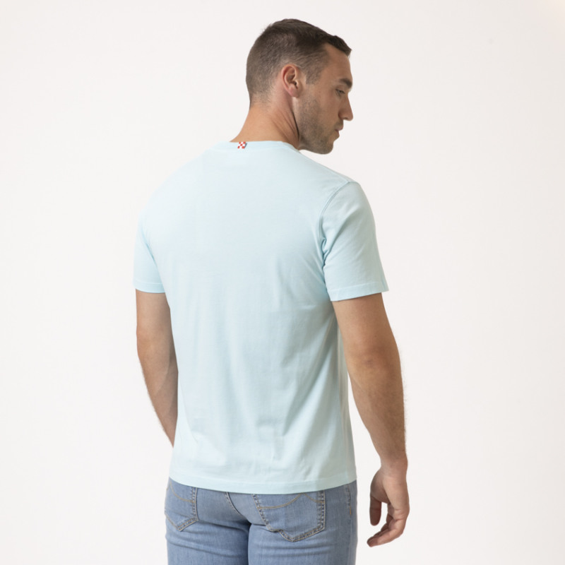 MC2 SAINT BARTH - T-shirt bleu turquoise "Drink Tequila"
