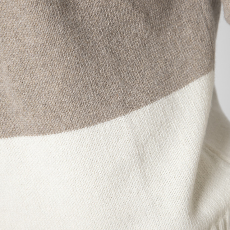 GRAN SASSO - Pull tricolore en éco-cachemire