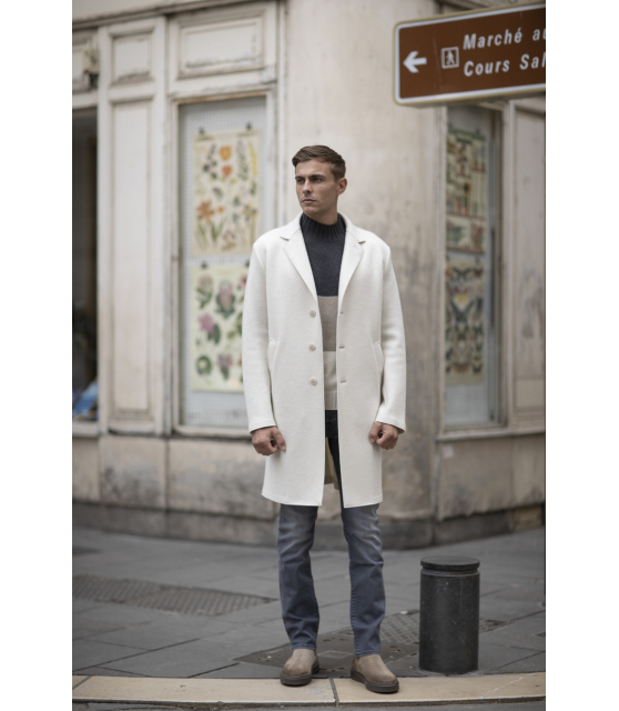 GRAN SASSO - Pull tricolore en éco-cachemire