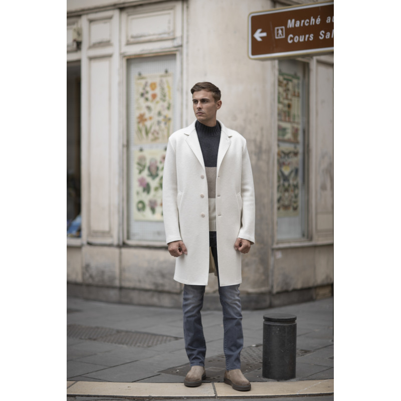 GRAN SASSO - Pull tricolore en éco-cachemire